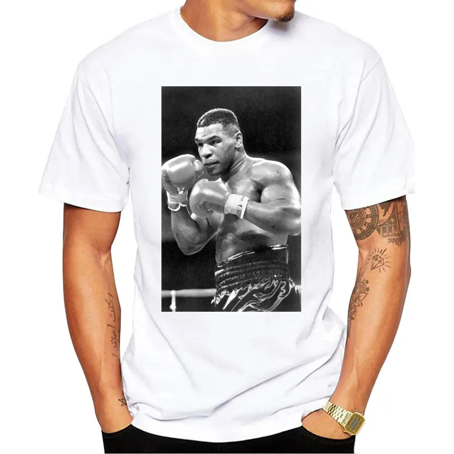 Mike Tyson Retro Boxing Graphic T-Shirt Vintage Men's Tee Gift for Boxing Fans | Wahooly Mike Tyson Retro Boxing Graphic T-Shirt – Vintage Style Men's Tee, Great Gift for Boxing Fans