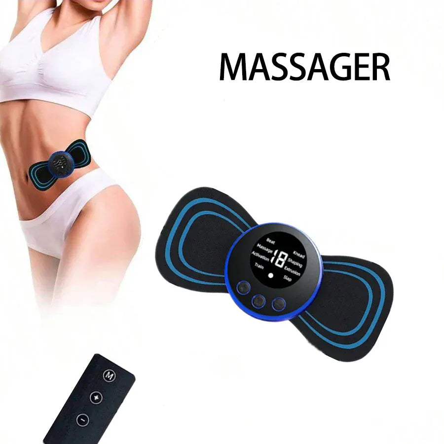 Mini Cervical Spine Patch Remote Control and Portable Massager with Patches for Full Body Massage with Multi-mode Adjustment Mini Cervical Spine Patch Remote Control and Portable Massager with Patches for Full Body Massage with Multi-mode Adjustment