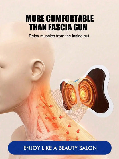 Mini Cervical Spine Patch Remote Control and Portable Massager with Patches for Full Body Massage with Multi-mode Adjustment Mini Cervical Spine Patch Remote Control and Portable Massager with Patches for Full Body Massage with Multi-mode Adjustment