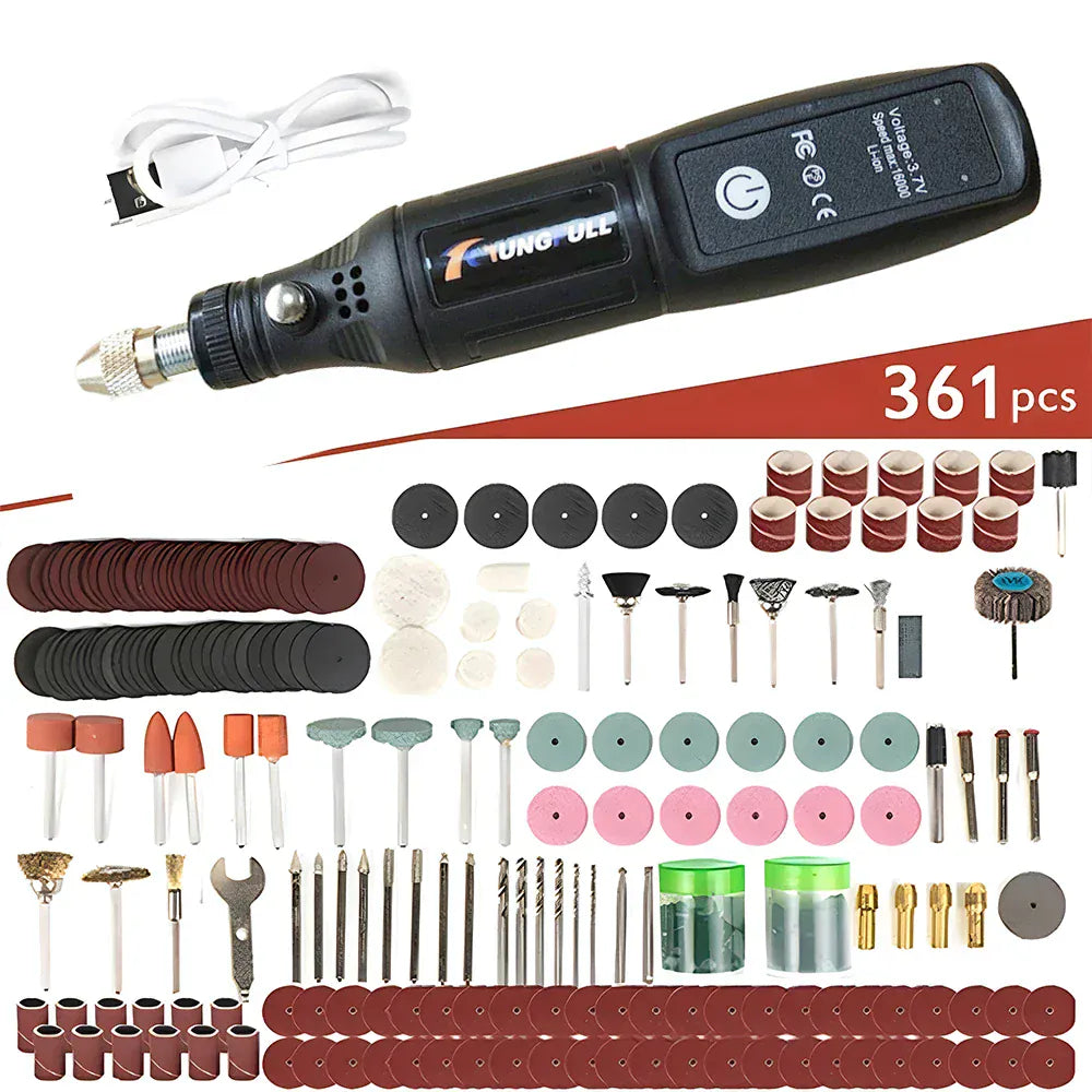 Mini Electric Drill USB Wireless Mini Handheld Drill Rotary Tool Woodworking Engraving Pen Dremel Tools for Jewelry Metal Glass Mini Electric Drill USB Wireless Mini Handheld Drill Rotary Tool Woodworking Engraving Pen Dremel Tools for Jewelry Metal Glass
