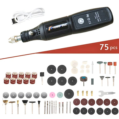 Mini Electric Drill USB Wireless Mini Handheld Drill Rotary Tool Woodworking Engraving Pen Dremel Tools for Jewelry Metal Glass Mini Electric Drill USB Wireless Mini Handheld Drill Rotary Tool Woodworking Engraving Pen Dremel Tools for Jewelry Metal Glass
