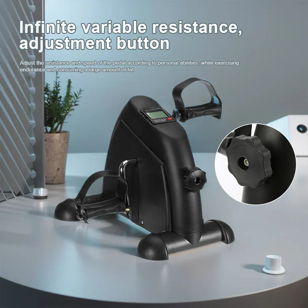 Mini Exercise Bike Trainer Adjustable Foot Pedal Mini Exercise Bike Trainer Adjustable Foot Pedal