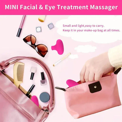 Mini Facial & Eye Massager | Anti-Aging Vibration Tool, IPX7 Waterproof — Wahooly Mini Facial & Eye Massager | Anti-Aging Vibration Tool for Wrinkles, Dark Circles & Puffiness | IPX7 Waterproof