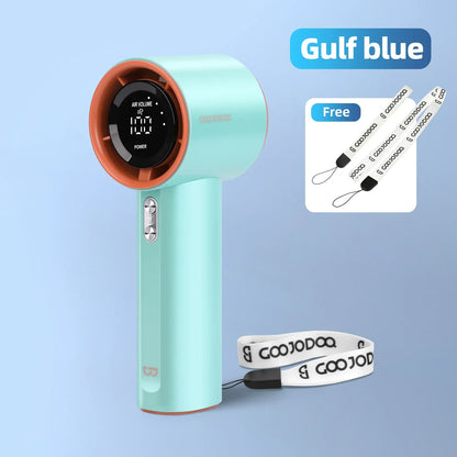 Mini Fan Rechargeable Electric Fan Digital Display Mini Fan Rechargeable Electric Fan Digital Display