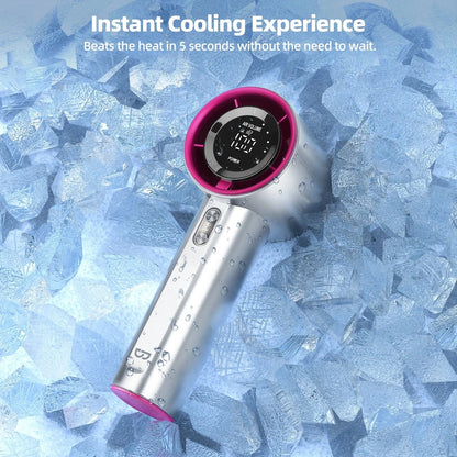 Mini Fan Rechargeable Electric Fan Digital Display Mini Fan Rechargeable Electric Fan Digital Display