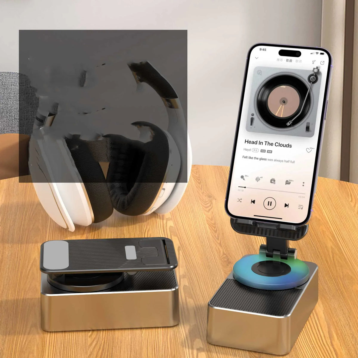 Mobile Phone Bracket Audio Two-in-one Rotating Foldable Mobile Phone Bracket Audio Two-in-one Rotating Foldable