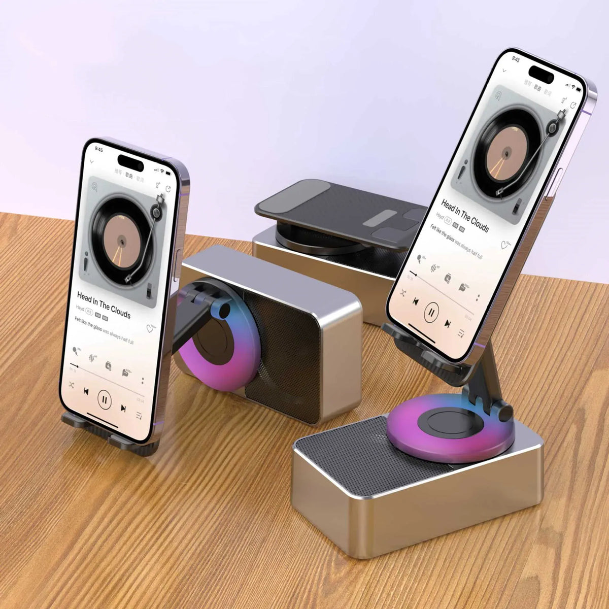Mobile Phone Bracket Audio Two-in-one Rotating Foldable Mobile Phone Bracket Audio Two-in-one Rotating Foldable