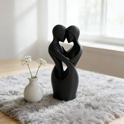 Modern Minimalist Sculptures of Lovers Embracing Each Other, Sculptures of Intertwined Lovers, Valentine's Day Home Decorations Modern Minimalist Sculptures of Lovers Embracing Each Other, Sculptures of Intertwined Lovers, Valentine's Day Home Decorations