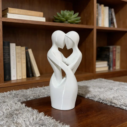 Modern Minimalist Sculptures of Lovers Embracing Each Other, Sculptures of Intertwined Lovers, Valentine's Day Home Decorations Modern Minimalist Sculptures of Lovers Embracing Each Other, Sculptures of Intertwined Lovers, Valentine's Day Home Decorations