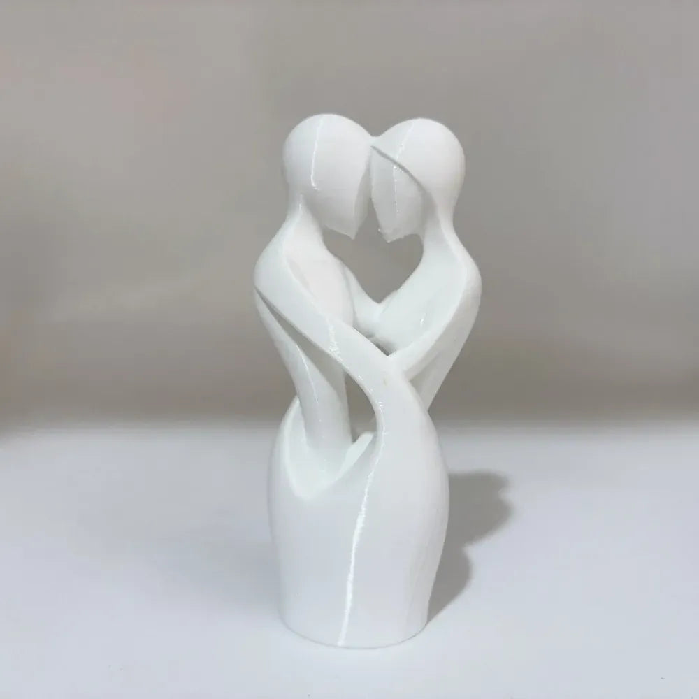 Modern Minimalist Sculptures of Lovers Embracing Each Other, Sculptures of Intertwined Lovers, Valentine's Day Home Decorations Modern Minimalist Sculptures of Lovers Embracing Each Other, Sculptures of Intertwined Lovers, Valentine's Day Home Decorations