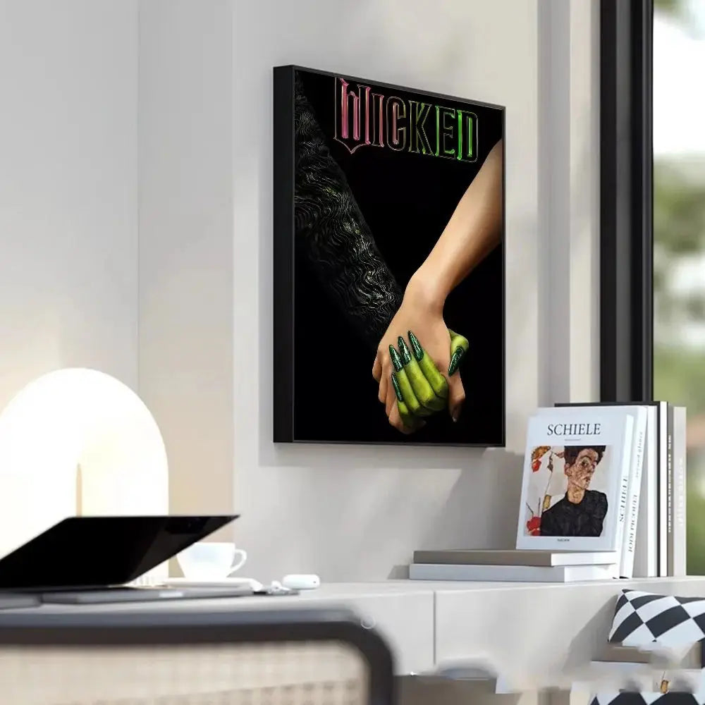 Movie Wicked 2025 Poster Poster HD art sticky wall waterproof home living room bedroom bar aesthetic decoration Movie Wicked 2025 Poster Poster HD art sticky wall waterproof home living room bedroom bar aesthetic decoration