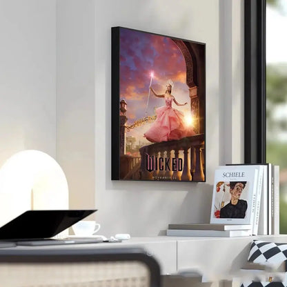 Movie Wicked 2025 Poster Poster HD art sticky wall waterproof home living room bedroom bar aesthetic decoration Movie Wicked 2025 Poster Poster HD art sticky wall waterproof home living room bedroom bar aesthetic decoration