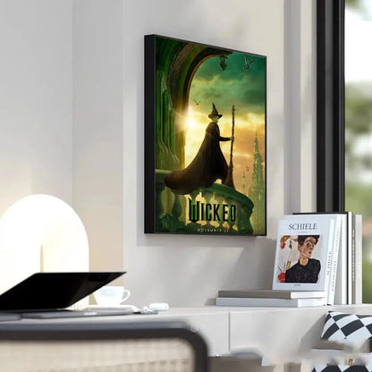 Movie Wicked 2025 Poster Poster HD art sticky wall waterproof home living room bedroom bar aesthetic decoration Movie Wicked 2025 Poster Poster HD art sticky wall waterproof home living room bedroom bar aesthetic decoration