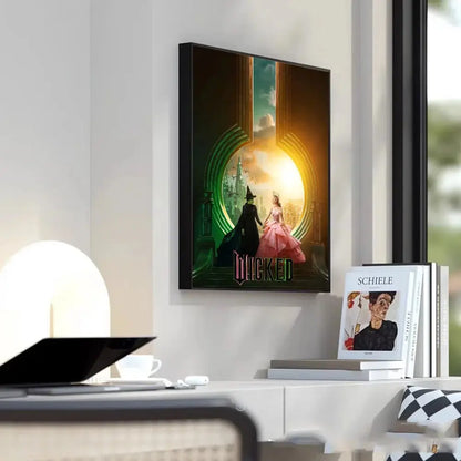 Movie Wicked 2025 Poster Poster HD art sticky wall waterproof home living room bedroom bar aesthetic decoration Movie Wicked 2025 Poster Poster HD art sticky wall waterproof home living room bedroom bar aesthetic decoration