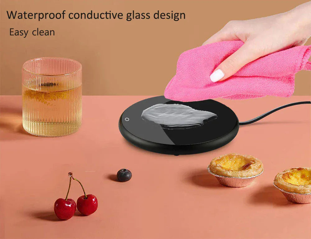 Mug Warmer USB Cup Warmer Coffee Cup Heater Thermostatic Heating Coaster Cup Electric Milk Tea Coffee Mug Warmer for Office Home Mug Warmer USB Cup Warmer Coffee Cup Heater Thermostatic Heating Coaster Cup Electric Milk Tea Coffee Mug Warmer for Office Home