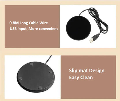 Mug Warmer USB Cup Warmer Coffee Cup Heater Thermostatic Heating Coaster Cup Electric Milk Tea Coffee Mug Warmer for Office Home Mug Warmer USB Cup Warmer Coffee Cup Heater Thermostatic Heating Coaster Cup Electric Milk Tea Coffee Mug Warmer for Office Home