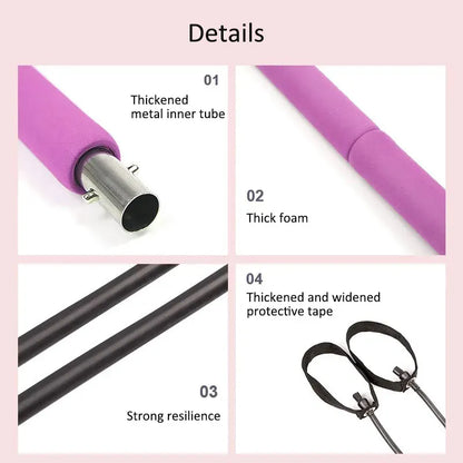 Multi-Functional Resistance Bands Tension Rod Workout Exercise Outdoor Fitness Training Pilates Home Gym Stretch Elastic Band Multi-Functional Resistance Bands Tension Rod Workout Exercise Outdoor Fitness Training Pilates Home Gym Stretch Elastic Band