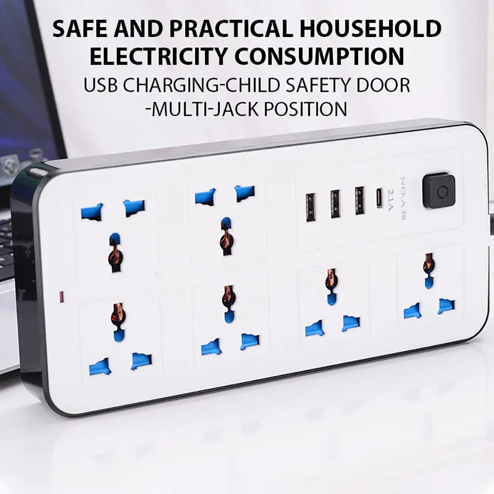 Multi Tap Universal Plug EU US UK Outlet Power Strip Multi Tap Universal Plug EU US UK Outlet Power Strip