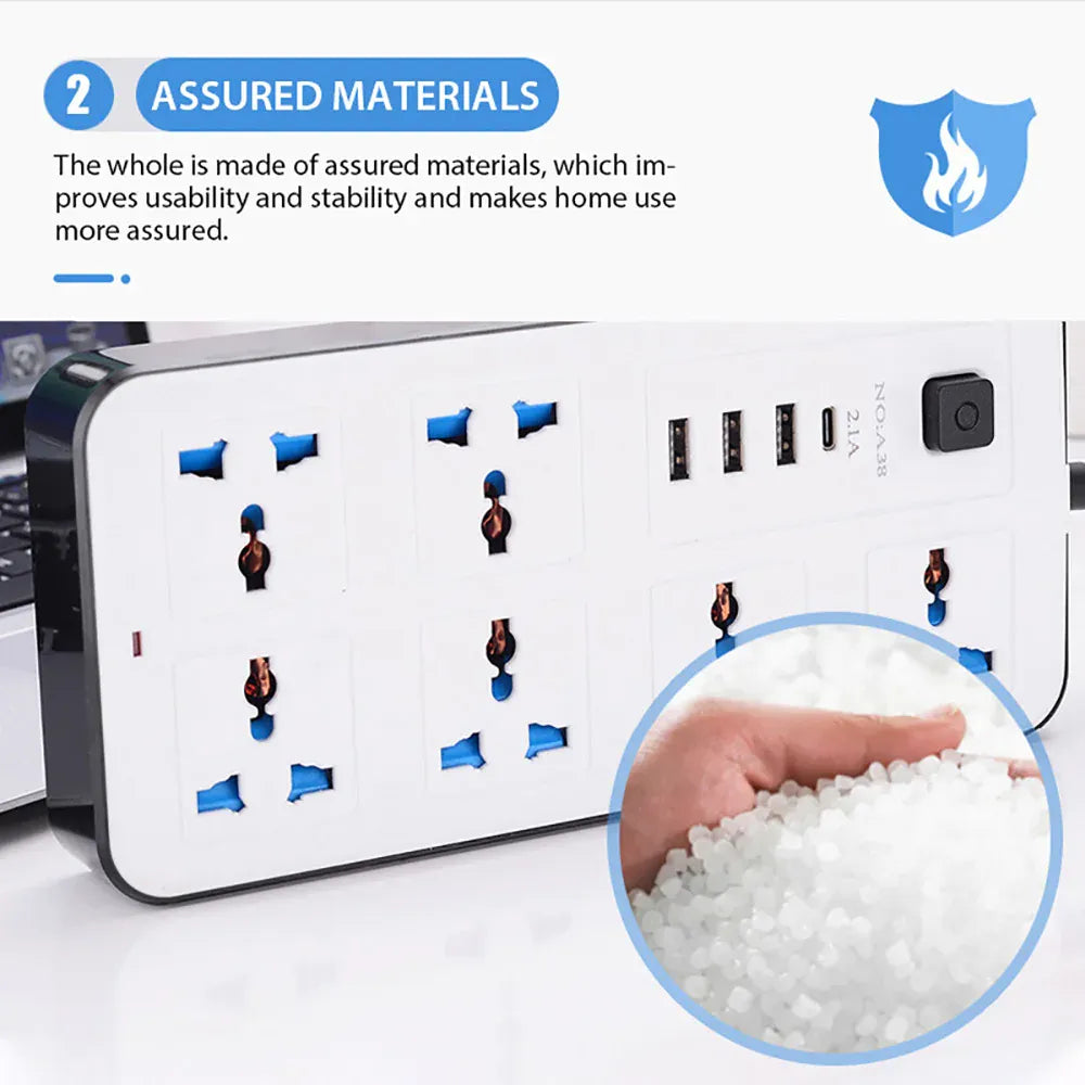 Multi Tap Universal Plug EU US UK Outlet Power Strip Multi Tap Universal Plug EU US UK Outlet Power Strip