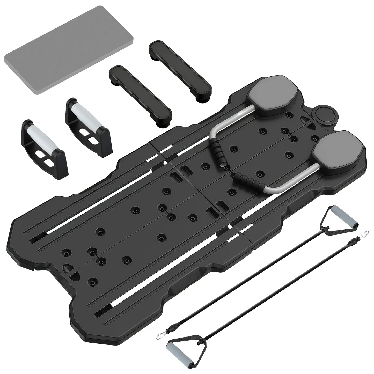 Multifunctional Ab Fitness Board Auto-Rebound Core Trainer Pilates Home Gym | Wahooly Multifunctional Ab Fitness Board – Auto-Rebound Core Trainer for Home Pilates, Push-Ups & Full Body Workouts