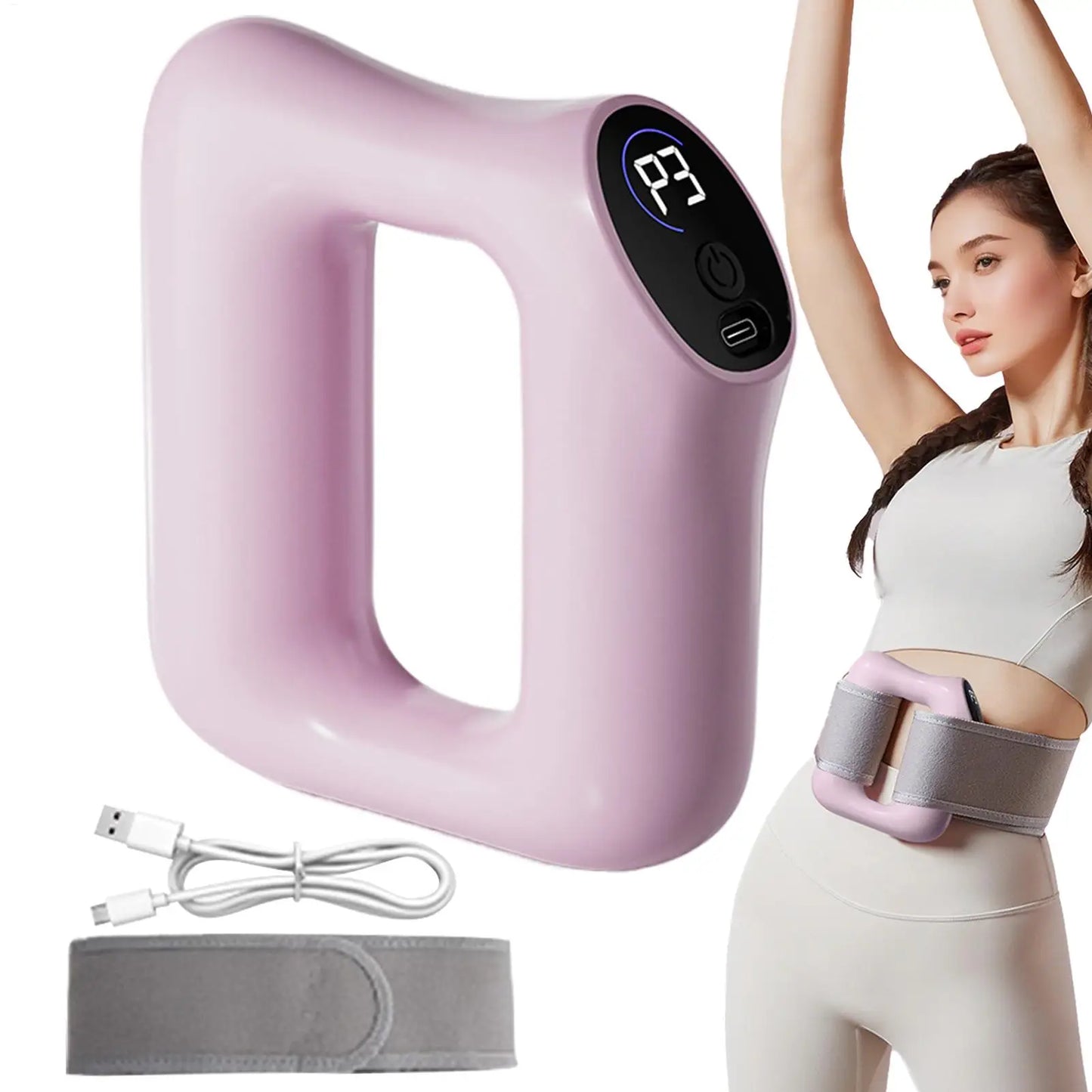 Multifunctional Full-Body Fascia Ring Exercise Vibration Fitness Massager Fat Burning Shaping Fat Slinger Deep Tissue Massage Multifunctional Full-Body Fascia Ring Exercise Vibration Fitness Massager Fat Burning Shaping Fat Slinger Deep Tissue Massage