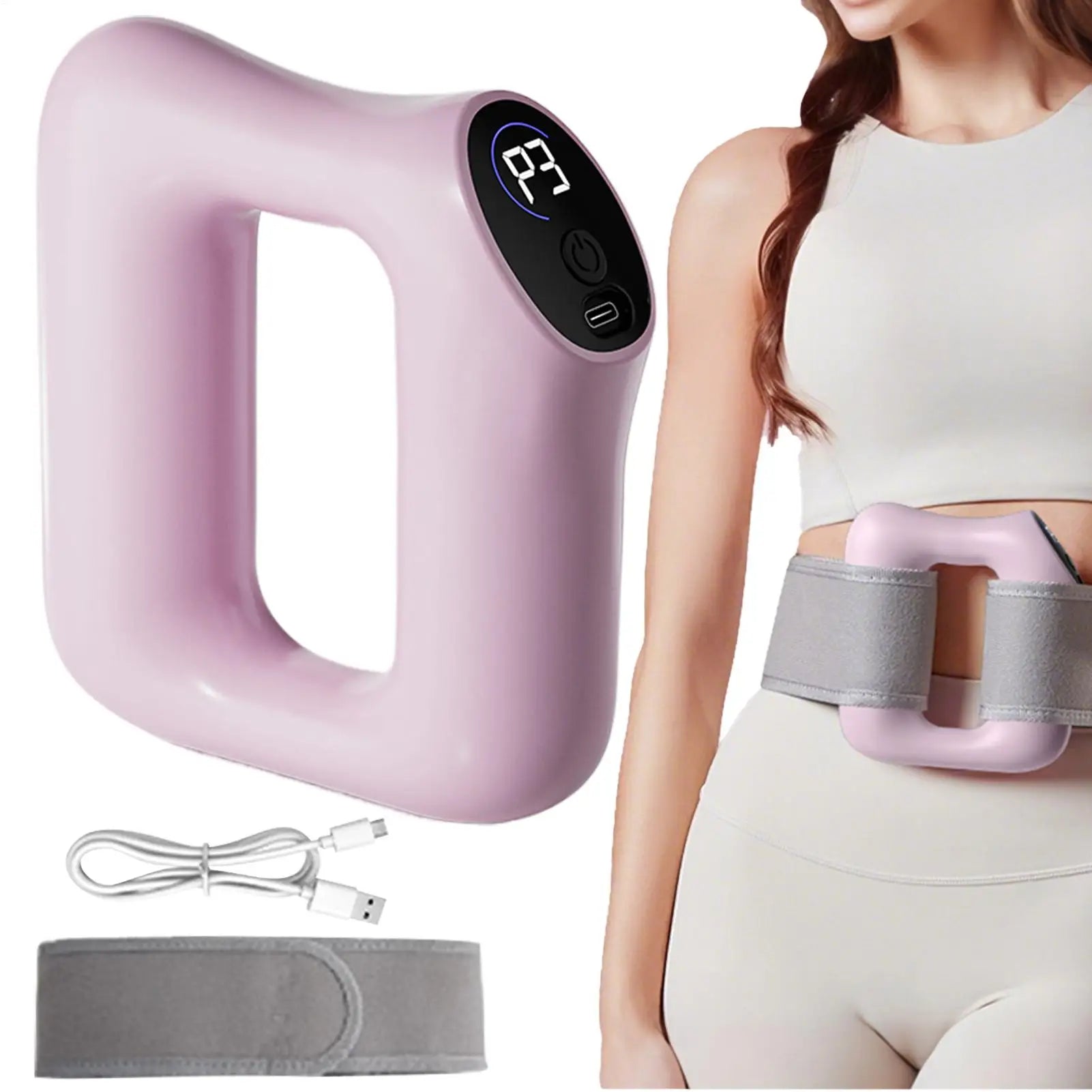 Multifunctional Full-Body Fascia Ring Exercise Vibration Fitness Massager Fat Burning Shaping Fat Slinger Deep Tissue Massage Multifunctional Full-Body Fascia Ring Exercise Vibration Fitness Massager Fat Burning Shaping Fat Slinger Deep Tissue Massage