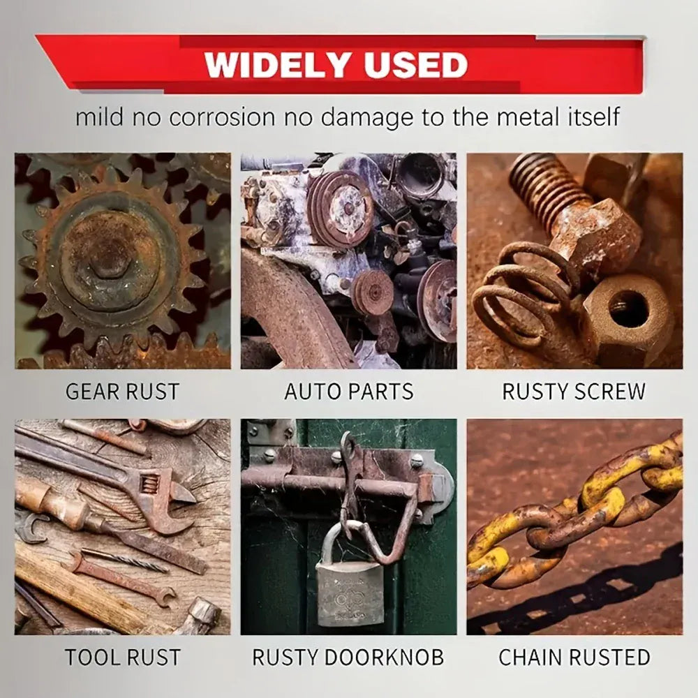 Multifunctional Powerful Rust Remover - Effectively Prevents Re-Rusting After Use, Quickly Removes Rust and Dirt from Ships, Car Multifunctional Powerful Rust Remover - Effectively Prevents Re-Rusting After Use, Quickly Removes Rust and Dirt from Ships, Car
