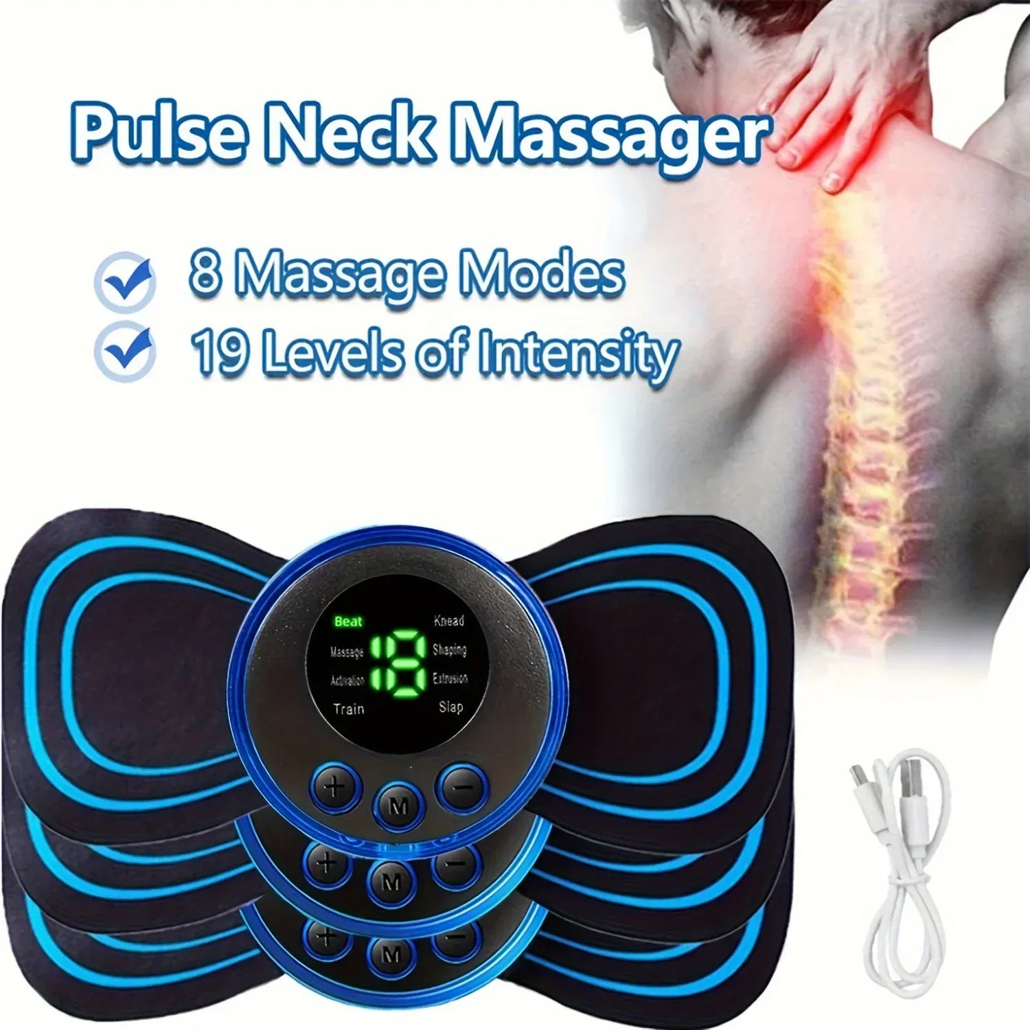 Muscle Electric Massager 2/3/4 Pcs Muscle Electric Massager 2/3/4 Pcs