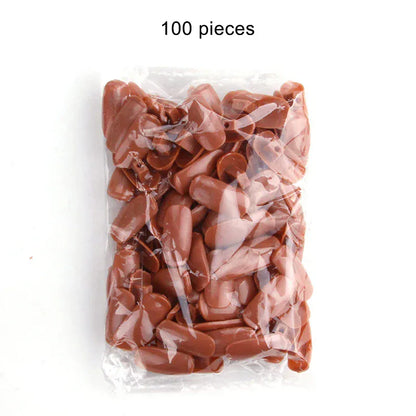 Nail Art Practice Hand Manicure Practice Finger Acrylic Nail Tips with 100pcs Fake Nails Nail Training Equipment Tools Nail Art Practice Hand Manicure Practice Finger Acrylic Nail Tips with 100pcs Fake Nails Nail Training Equipment Tools