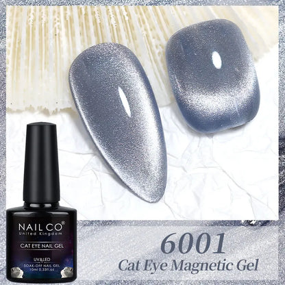 NAILCO Crystal Cat Magnetic Gel Nail Polish Shiny Red Glitter 10ml Cat Eye Gel Soak Off Semi Permanent UV Gel Nail Art Varnish NAILCO Crystal Cat Magnetic Gel Nail Polish Shiny Red Glitter 10ml Cat Eye Gel Soak Off Semi Permanent UV Gel Nail Art Varnish