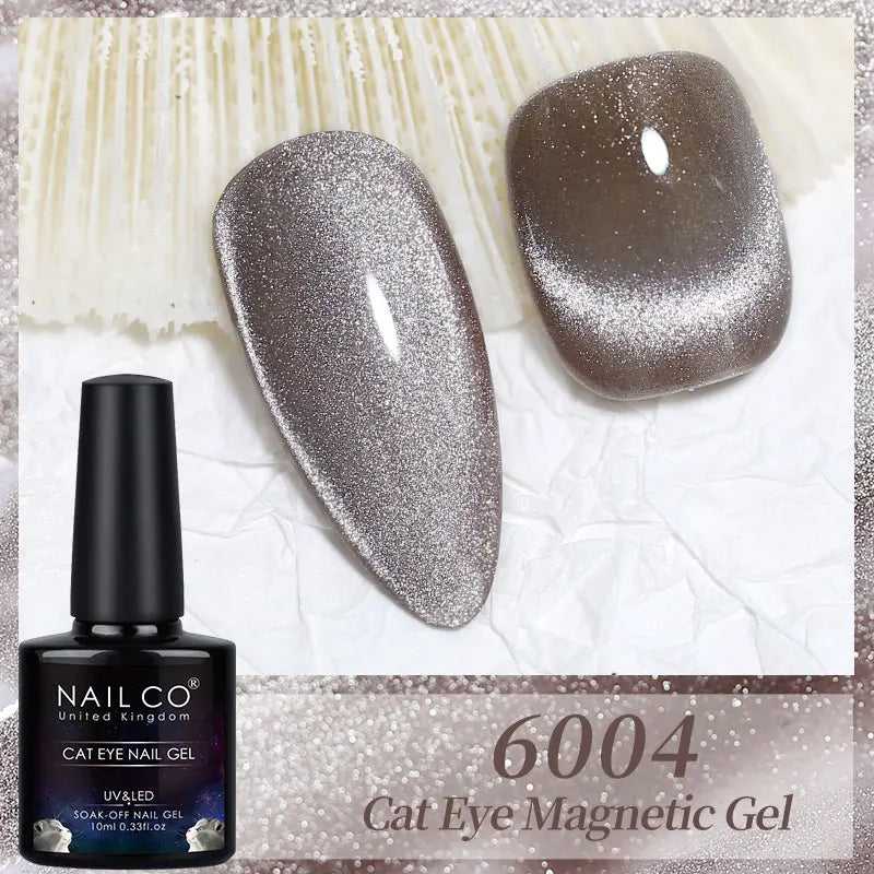 NAILCO Crystal Cat Magnetic Gel Nail Polish Shiny Red Glitter 10ml Cat Eye Gel Soak Off Semi Permanent UV Gel Nail Art Varnish NAILCO Crystal Cat Magnetic Gel Nail Polish Shiny Red Glitter 10ml Cat Eye Gel Soak Off Semi Permanent UV Gel Nail Art Varnish