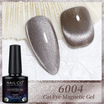 NAILCO Crystal Cat Magnetic Gel Nail Polish Shiny Red Glitter 10ml Cat Eye Gel Soak Off Semi Permanent UV Gel Nail Art Varnish NAILCO Crystal Cat Magnetic Gel Nail Polish Shiny Red Glitter 10ml Cat Eye Gel Soak Off Semi Permanent UV Gel Nail Art Varnish