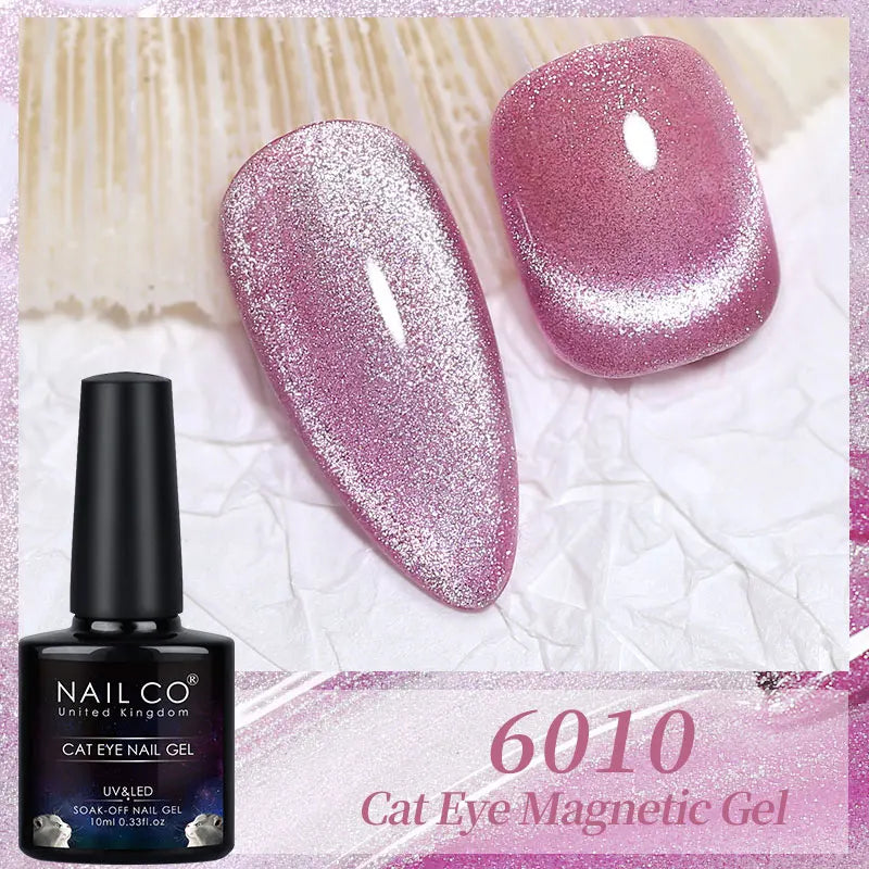 NAILCO Crystal Cat Magnetic Gel Nail Polish Shiny Red Glitter 10ml Cat Eye Gel Soak Off Semi Permanent UV Gel Nail Art Varnish NAILCO Crystal Cat Magnetic Gel Nail Polish Shiny Red Glitter 10ml Cat Eye Gel Soak Off Semi Permanent UV Gel Nail Art Varnish