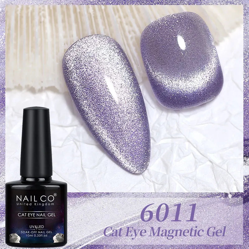 NAILCO Crystal Cat Magnetic Gel Nail Polish Shiny Red Glitter 10ml Cat Eye Gel Soak Off Semi Permanent UV Gel Nail Art Varnish NAILCO Crystal Cat Magnetic Gel Nail Polish Shiny Red Glitter 10ml Cat Eye Gel Soak Off Semi Permanent UV Gel Nail Art Varnish