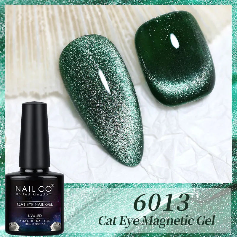 NAILCO Crystal Cat Magnetic Gel Nail Polish Shiny Red Glitter 10ml Cat Eye Gel Soak Off Semi Permanent UV Gel Nail Art Varnish NAILCO Crystal Cat Magnetic Gel Nail Polish Shiny Red Glitter 10ml Cat Eye Gel Soak Off Semi Permanent UV Gel Nail Art Varnish