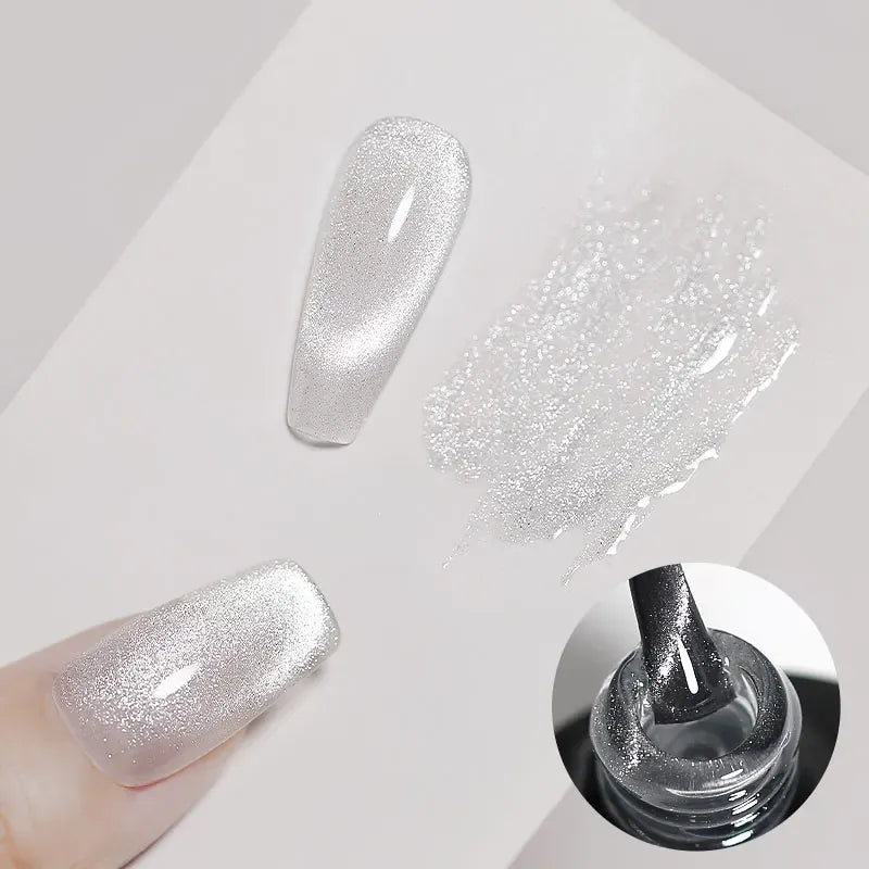 NAILCO Crystal Cat Magnetic Gel Nail Polish Shiny Red Glitter 10ml Cat Eye Gel Soak Off Semi Permanent UV Gel Nail Art Varnish NAILCO Crystal Cat Magnetic Gel Nail Polish Shiny Red Glitter 10ml Cat Eye Gel Soak Off Semi Permanent UV Gel Nail Art Varnish