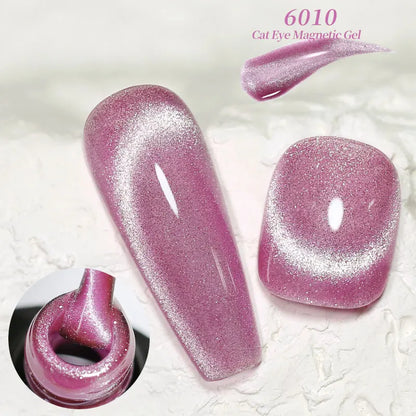 NAILCO Crystal Cat Magnetic Gel Nail Polish Shiny Red Glitter 10ml Cat Eye Gel Soak Off Semi Permanent UV Gel Nail Art Varnish NAILCO Crystal Cat Magnetic Gel Nail Polish Shiny Red Glitter 10ml Cat Eye Gel Soak Off Semi Permanent UV Gel Nail Art Varnish