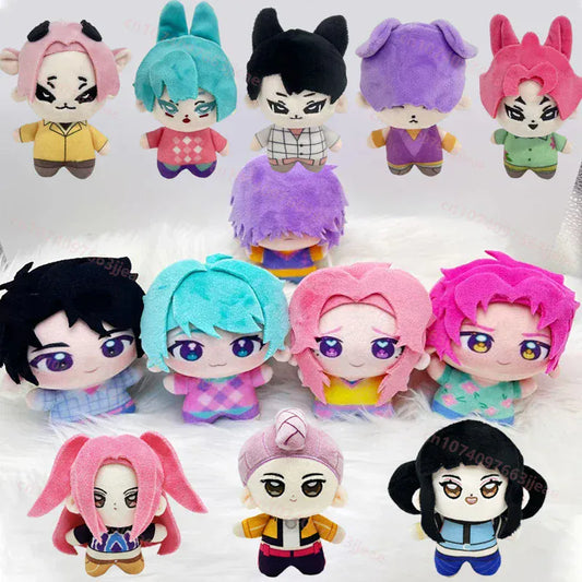 K-pop Demon Hunters Plush Keychain 12cm - Backpack Charm & Stuffed Doll Pendant New 12cm Kpop Demon Hunters Girl Group Plush