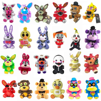 New 18 CM FNAF Freddy's Plush Toy Stuffed & Plush Animals Bear Rabbit Game Fnaf Plush Toys Birthday Christmas For Kids Toy Gift New 18 CM FNAF Freddy's Plush Toy Stuffed & Plush Animals Bear Rabbit Game Fnaf Plush Toys Birthday Christmas For Kids Toy Gift