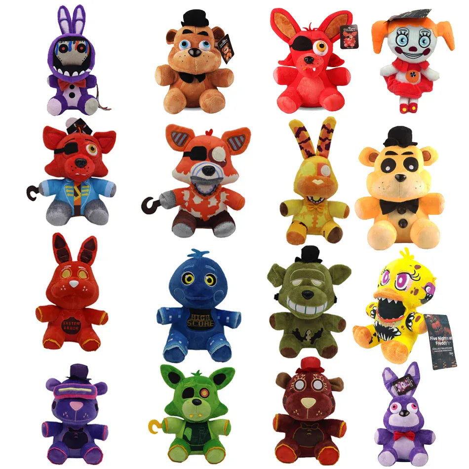 New 18 CM FNAF Freddy's Plush Toy Stuffed & Plush Animals Bear Rabbit Game Fnaf Plush Toys Birthday Christmas For Kids Toy Gift New 18 CM FNAF Freddy's Plush Toy Stuffed & Plush Animals Bear Rabbit Game Fnaf Plush Toys Birthday Christmas For Kids Toy Gift