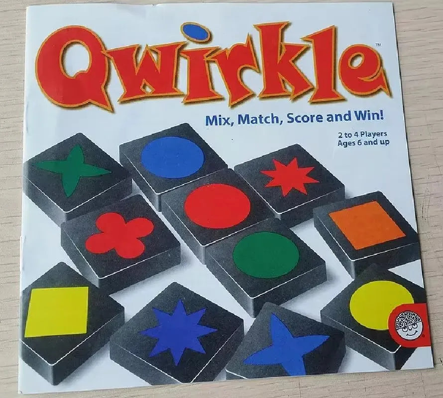New Children's Educational Toys Qwirkle Wooden Chess New Children's Educational Toys Qwirkle Wooden Chess