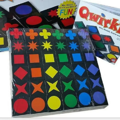 New Children's Educational Toys Qwirkle Wooden Chess New Children's Educational Toys Qwirkle Wooden Chess