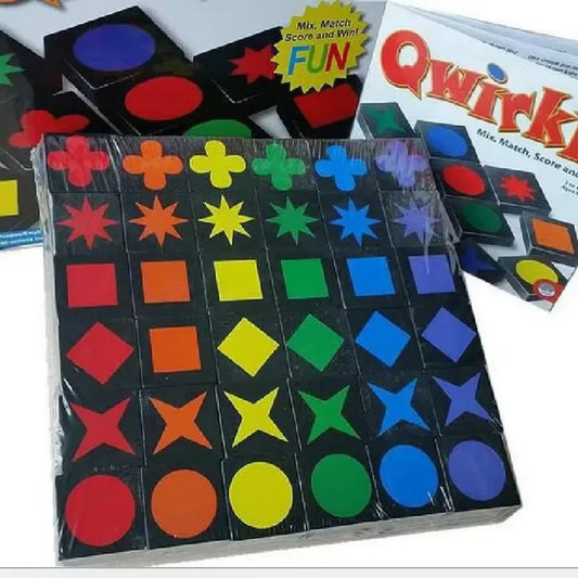 New Children's Educational Toys Qwirkle Wooden Chess New Children's Educational Toys Qwirkle Wooden Chess