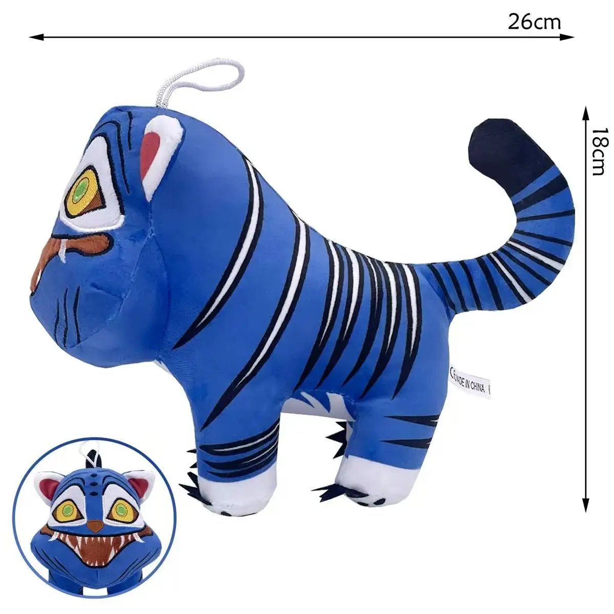 New Demon Hunters Tiger Plush Toy Demon Hunters Kpop Accessories Toy Tiger Plushie Doll K Pop Demon Hunters Merch Birthday Gift New Demon Hunters Tiger Plush Toy Demon Hunters Kpop Accessories Toy Tiger Plushie Doll K Pop Demon Hunters Merch Birthday Gift