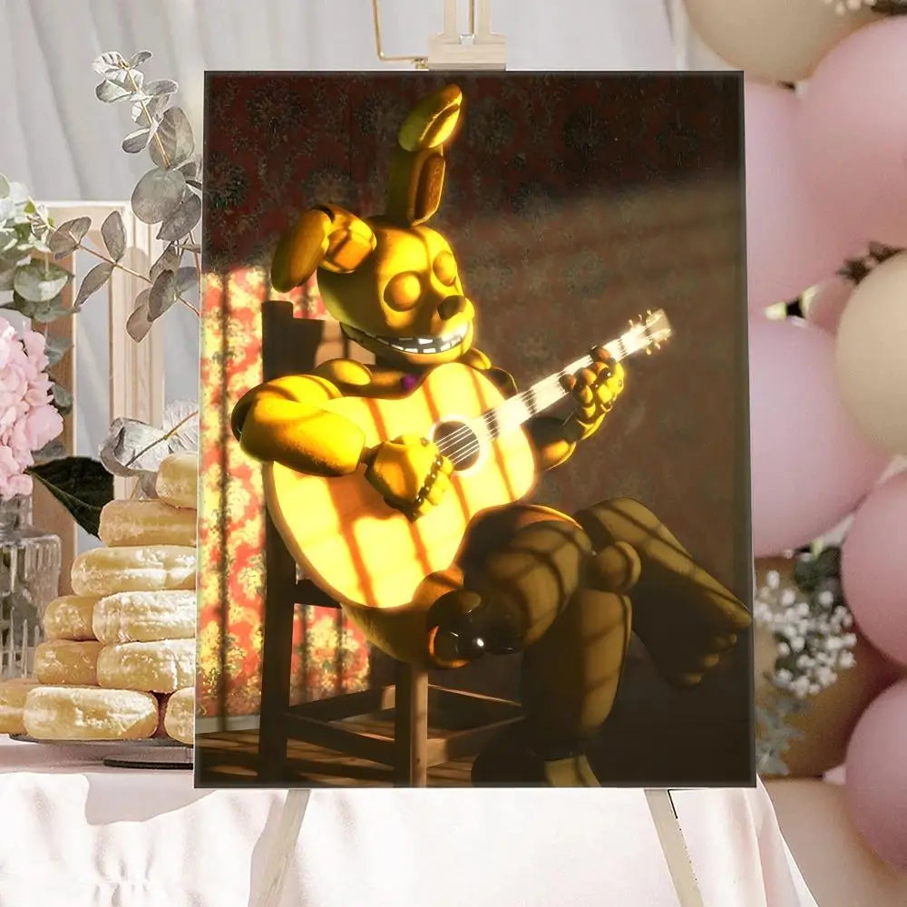 New F-F-FNAF Movie Game Poster HD Anime Hot Theme Singer/OST/Movie-Waterproof Self-Stick Home Decor New F-F-FNAF Movie Game Poster HD Anime Hot Theme Singer/OST/Movie-Waterproof Self-Stick Home Decor