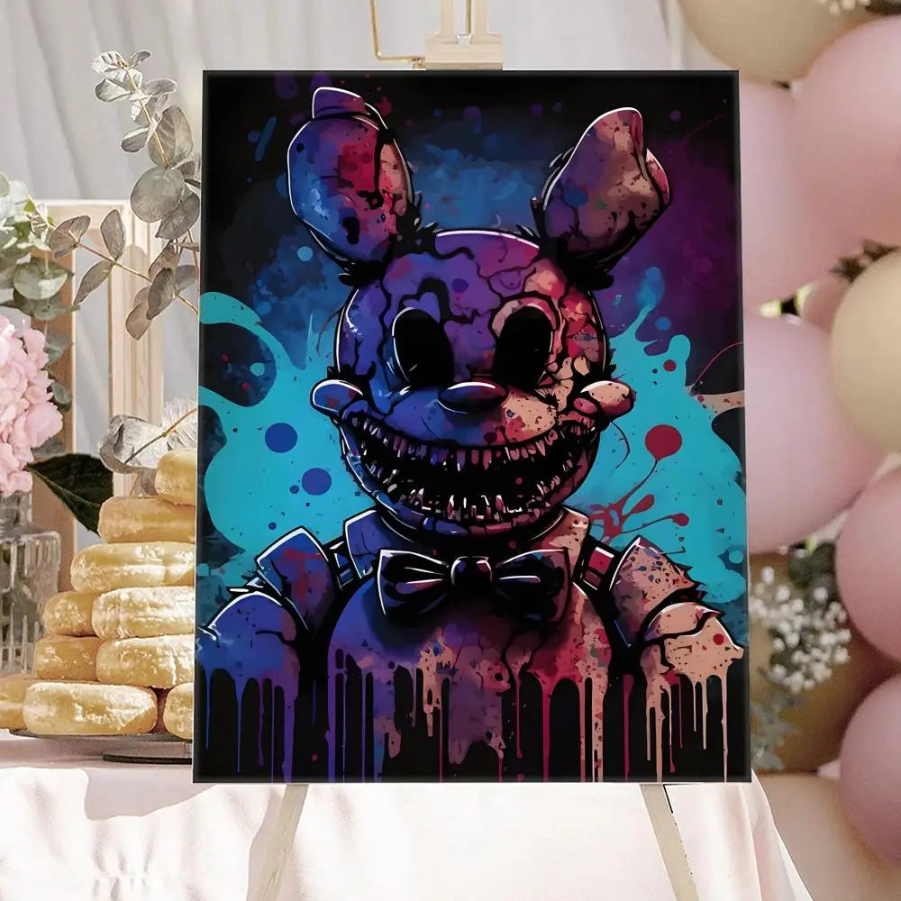 New F-F-FNAF Movie Game Poster HD Anime Hot Theme Singer/OST/Movie-Waterproof Self-Stick Home Decor New F-F-FNAF Movie Game Poster HD Anime Hot Theme Singer/OST/Movie-Waterproof Self-Stick Home Decor