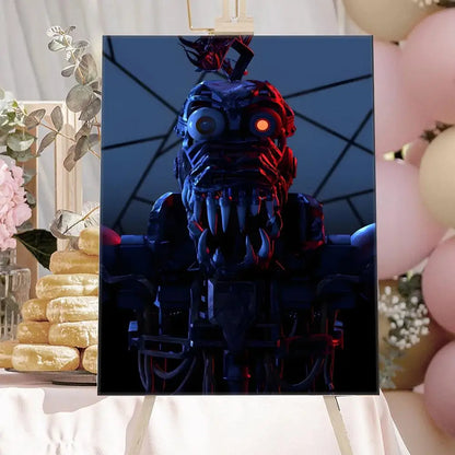 New F-F-FNAF Movie Game Poster HD Anime Hot Theme Singer/OST/Movie-Waterproof Self-Stick Home Decor New F-F-FNAF Movie Game Poster HD Anime Hot Theme Singer/OST/Movie-Waterproof Self-Stick Home Decor