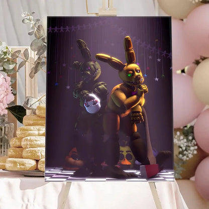 New F-F-FNAF Movie Game Poster HD Anime Hot Theme Singer/OST/Movie-Waterproof Self-Stick Home Decor New F-F-FNAF Movie Game Poster HD Anime Hot Theme Singer/OST/Movie-Waterproof Self-Stick Home Decor