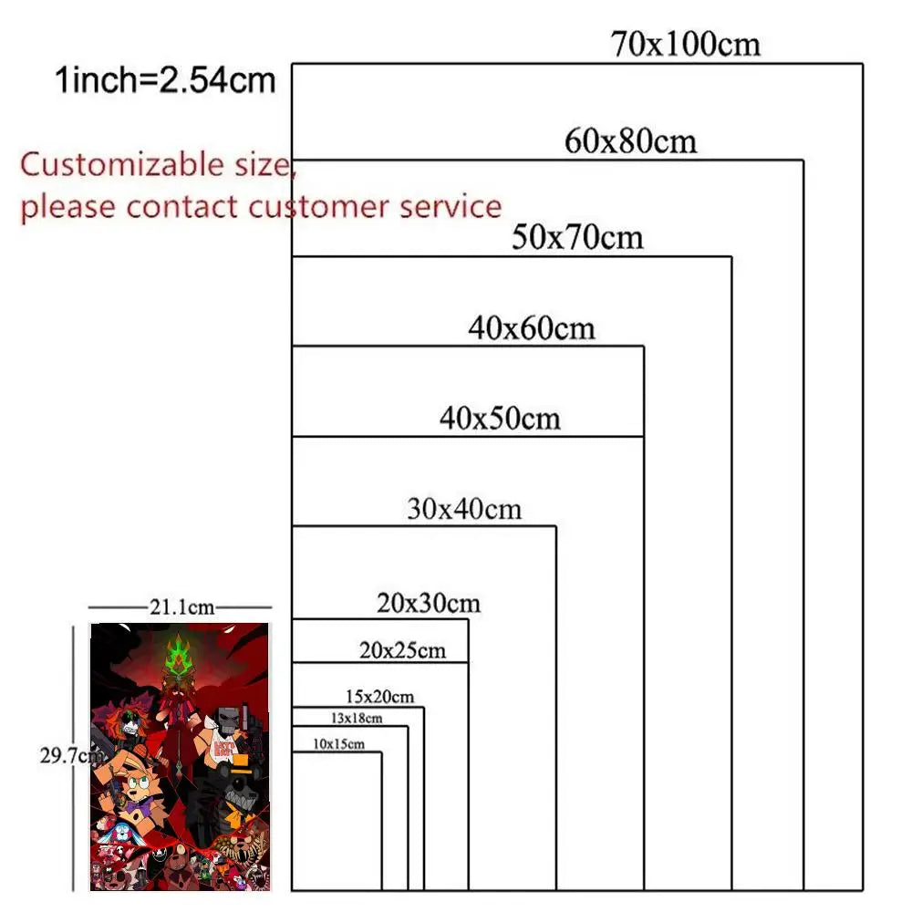 New F-F-FNAF Movie Game Poster HD Anime Hot Theme Singer/OST/Movie-Waterproof Self-Stick Home Decor New F-F-FNAF Movie Game Poster HD Anime Hot Theme Singer/OST/Movie-Waterproof Self-Stick Home Decor