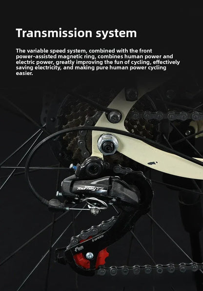 New fashionable E-bike, 26-inch urban commuter electric bicycle for adults, 400W brushless motor, 48V20AH battery electric moped New fashionable E-bike, 26-inch urban commuter electric bicycle for adults, 400W brushless motor, 48V20AH battery electric moped